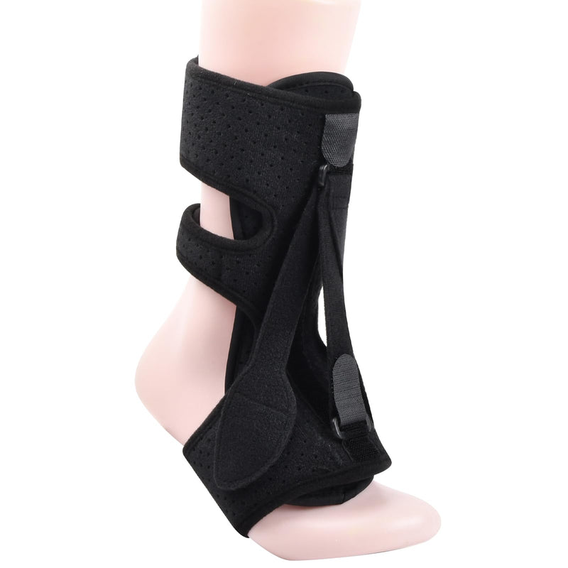 [Australia] - Fasciitis Night Splint, Plantar Fasciitis Night Splint Foot Splint, Plantar Fasciitis Orthosis, Ankle Splint with Adjustable Straps, Orthosis Splint Relief Achilles Tendonitis, Foot Drop, Black 