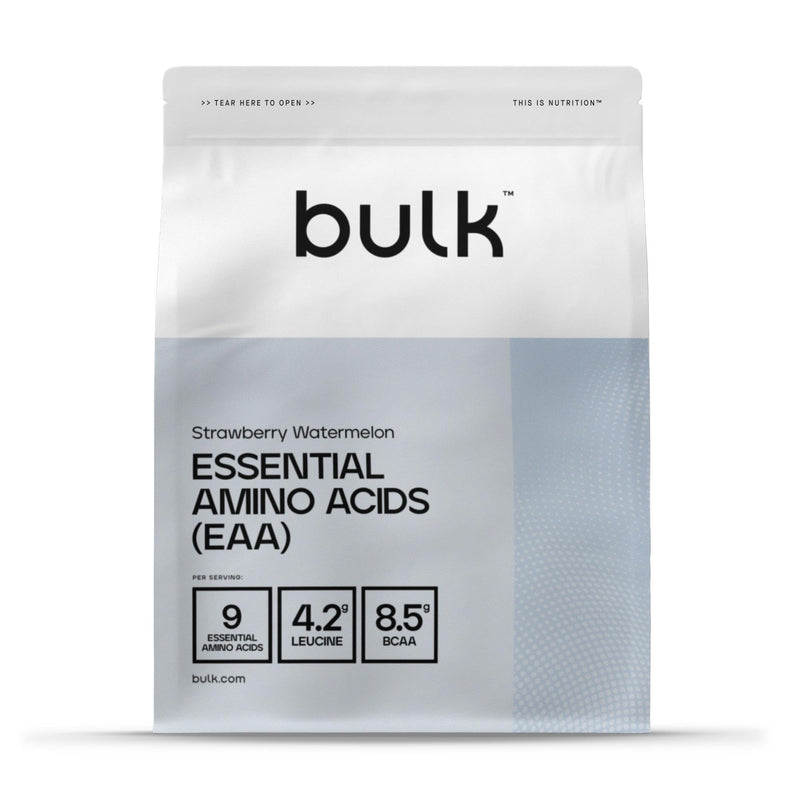 [Australia] - Bulk Bulk Pure Essential Amino Acid Powder, Strawberry and Watermelon, 500g, Packaging May Vary 
