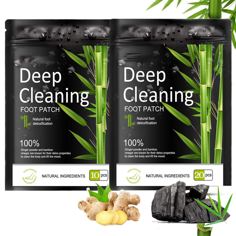 [Australia] - Detoxification plaster feet, detox foot plaster detoxification, foot pads, deep cleansing foot pads, foot plaster for detoxification, detox plaster original (30 pieces), 2-piece set 