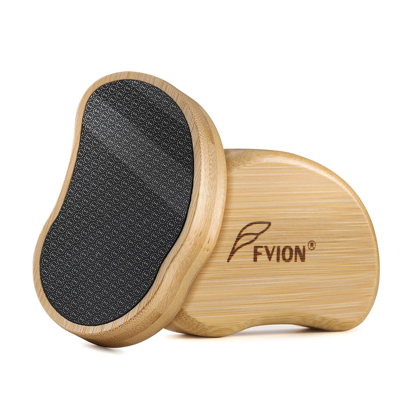 [Australia] - FVION Nano Glass Callus Remover, Callus Removal Foot, Callus Removal Wet & Dry, Professional Callus File Foot Care, Highly Effective Callus Rasp Velvety Soft Feet Yellow 