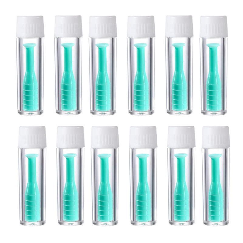 [Australia] - Yuqilin Pack of 12 contact lens insertion aids, silica gel lens aid, individual package contact lens vacuum cleaner, safe contact lens aid, for parties, dates, travel, business trips, excursions 