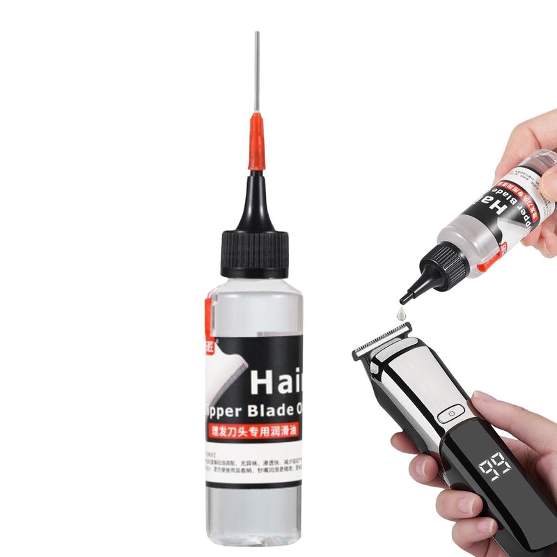 [Australia] - Hair Clipper Oil, 60ml Oil for Hair Clippers and Trimmers, Clipper Oil, Shaver Head Oil, Anti-Rust Hair Cutting Oil Lubricant, Odorless Friction Reducing Trimmer Oil 