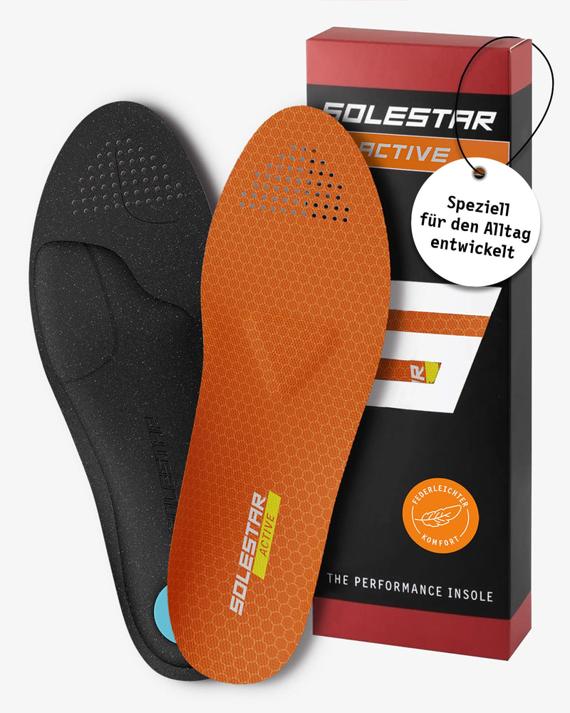 [Australia] - Solestar Active insoles everyday shoes size. 41/42 - Orthopedic shoe insoles - Elimination of discomfort & stabilization in everyday life - Maximum comfort 41-42 