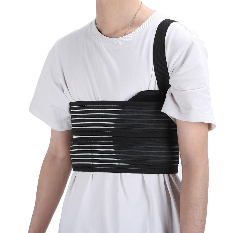 [Australia] - Watris Veiyi Broken Rib Bandage, Elastic Rib Belt, Breathable Rib Chest Bandage, Adjustable Chest Wrap Belts 