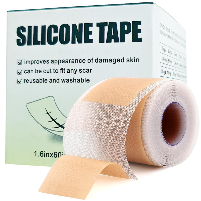 [Australia] - Silicone plaster for scars, professional scar plaster, reusable (4cm x 150cm) 4cm x 150cm 