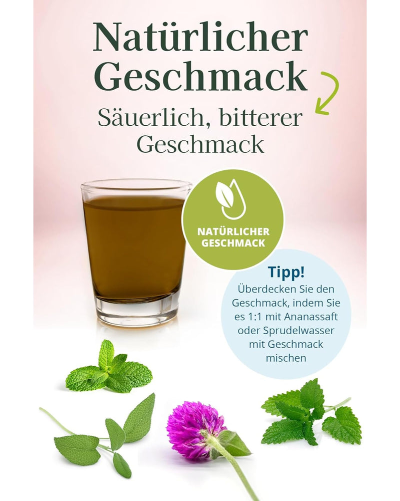 [Australia] - REGOMEO red clover extract 1 liter for menopause I red clover for peace and balance during the menopause I supports fatigue, insomnia and hot flashes I with plant estrogen REGOMEO 1 l 