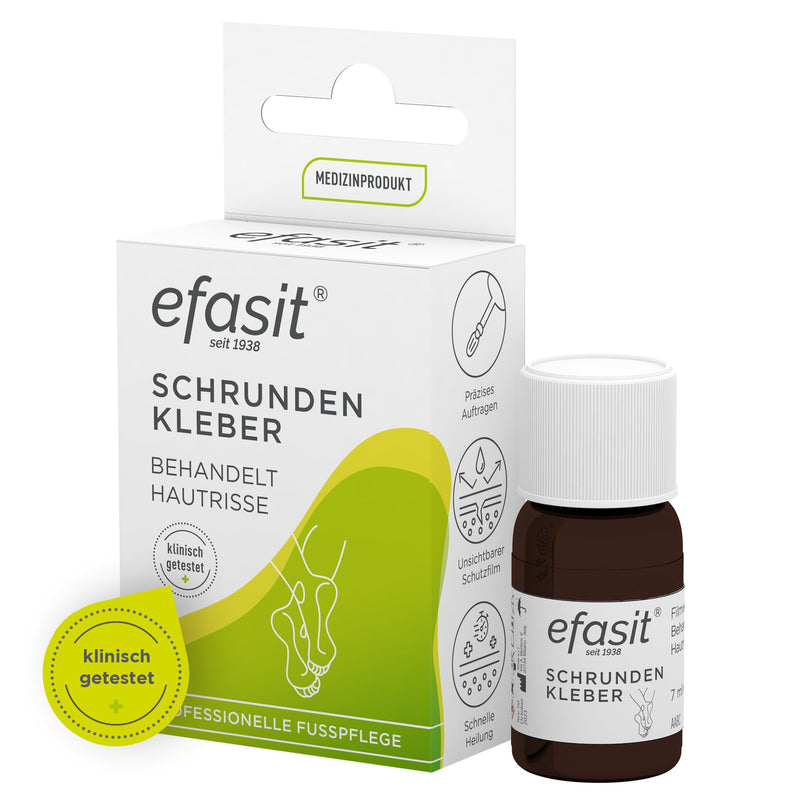 [Australia] - efasit cracks glue - skin glue treats skin cracks, wound glue relieves pain, invisible and liquid film bandage, 7 ml 