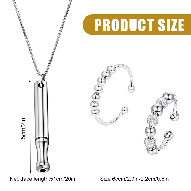 [Australia] - DMNQ Smoking Cessation Aids Smoking Cessation Chain Hoki Necklace Against Anxiety Smoke Free Aids Breathing Chain Smoking Cessation Quit Smoking Chain Gifts for Men and Women 