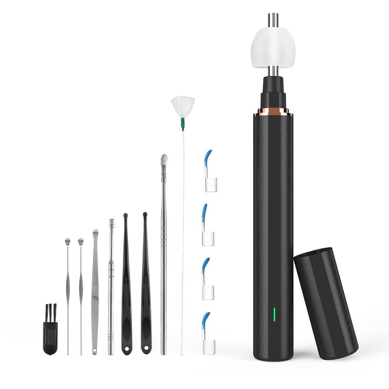 [Australia] - T2 Wireless Wifi Smart Otoscope Earwax Removal Tool Ear Endoscope with Led Light Visual Ear Scope for Adults and Children 