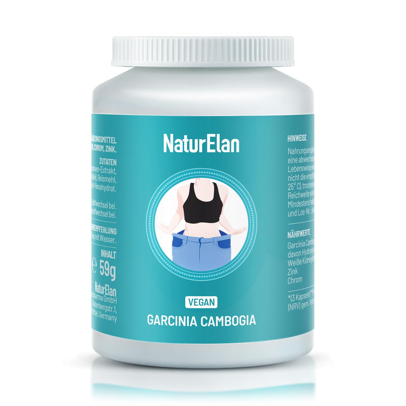 [Australia] - Metabolism Capsule Support 4-in-1 - High dosage with Garcinia Cambogia extract, white kidney bean extract, zinc & chrome, 120 vegan capsules 