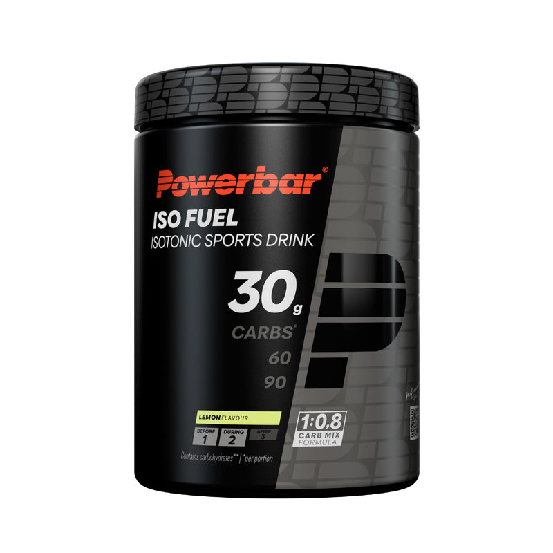 [Australia] - Powerbar - Black Line - Iso Fuel 30 - Lemon - 608g - vegan, isotonic sports drink 
