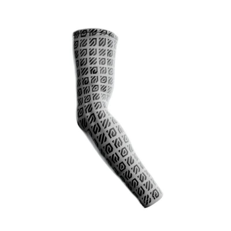 [Australia] - Wallhack gaming arm sleeve | Gaming setup accessories arm protection cover | Compression Gamer Case | Repeat Types Small | Medium Repeat No Hand White 