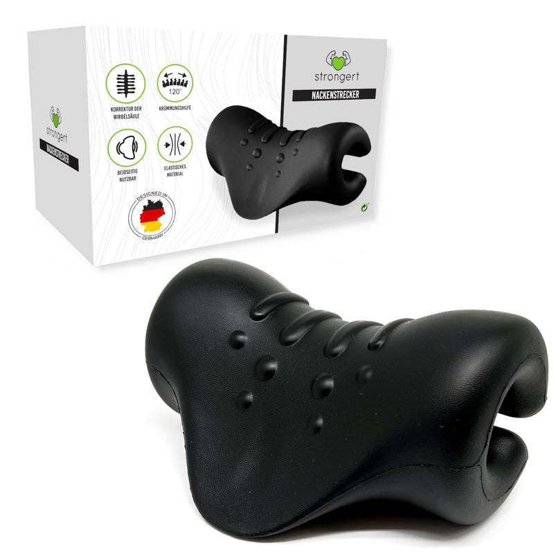 [Australia] - STRONGERT neck stretcher, neck and shoulder relaxer, posture correction of neck muscles, orthopedic cervical traction device for pain relief from headaches and neck pain 