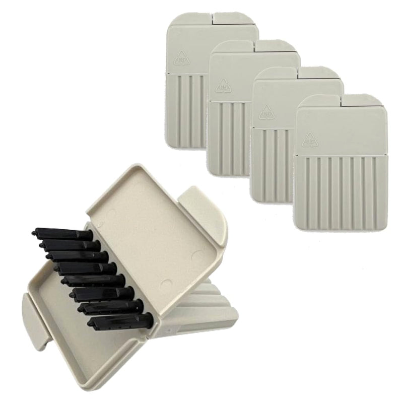 [Australia] - 4x DIREKT CERUSTOP (32 filters - pack of 4) | Hearing aid filter/cerumen filter | for hearing aids | 1.3mm diameter | 8 filters per pack (gray) | Suitable for many Phonak, Widex, Resound hearing aids Pack of 4 (32 filters) 