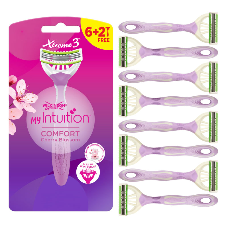 [Australia] - Wilkinson Sword myIntuition Comfort Xtreme 3 womens 6+2 pack Not applicable 1 piece (pack of 8) 