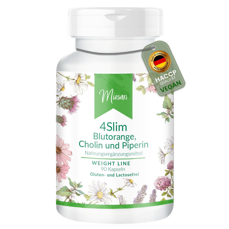[Australia] - Blood orange, choline and piperine - ANTI-AGING LINE - 90 capsules - high dosage - 100% vegan - production & laboratory testing in Germany | MIOSAN® CLUB - Exclusive well-being 