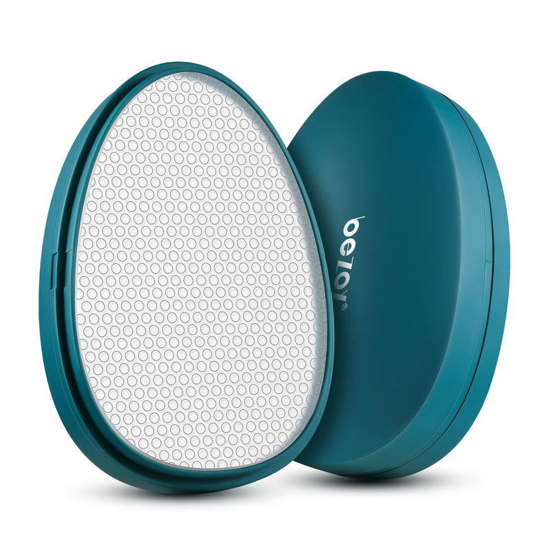 [Australia] - BEZOX Crystal Hair Remover, Glass Hair Eraser, Magic Crystal Hair Removal Stone for Full Body, Innovative Glass Body Hair Razor Epilator, Gentle Exfoliating Green 