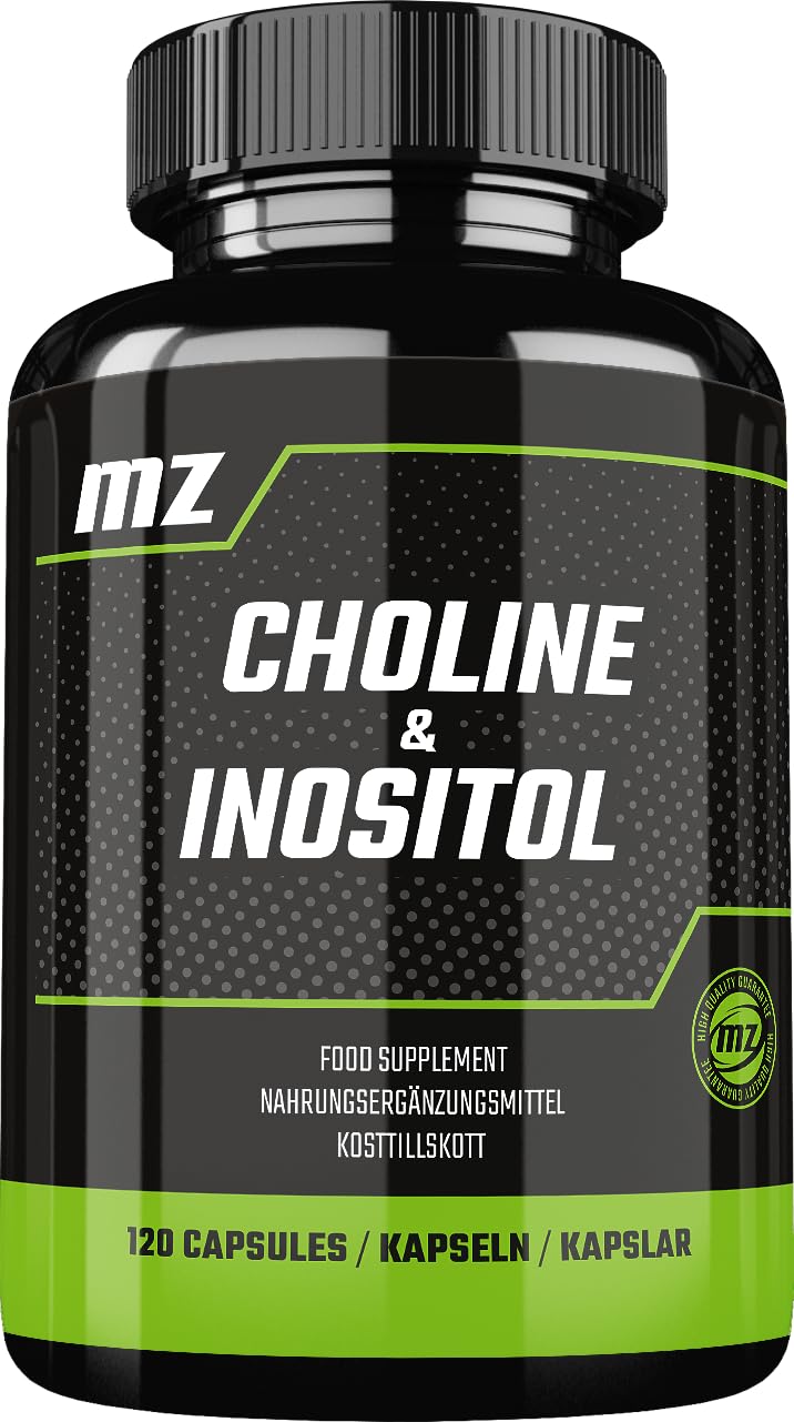 [Australia] - Choline and Inositol 1200 mg per serving - 120 capsules - 2 month supply - nutritional supplement from MZ capsule 120 pieces (pack of 1) 