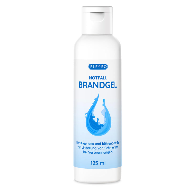 [Australia] - Emergency burn gel for burns 125 ml - cooling burn gel for burn injuries, gel for burn wounds, burn ointment, burn ointment, burn wound gel 