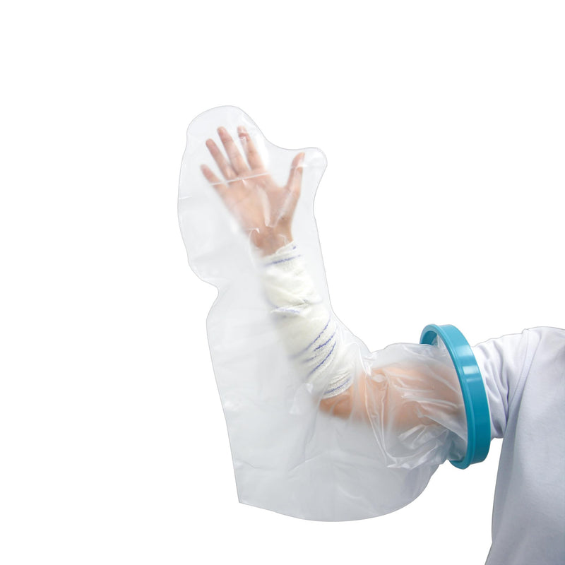 [Australia] - Anseom Plaster Protection Waterproof Arm, Reusable Plaster Protection Waterproof for Shower Adults Bandage Protection Shower Protection Arm Plaster Shower Cover for Hand Elbow and Wrist 63.5 cm 