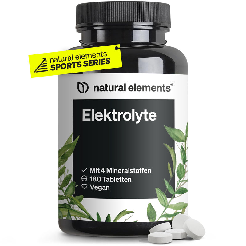[Australia] - Electrolyte tablets - 180 tablets with magnesium, calcium, sodium and chloride - with magnesium for your electrolyte balance and muscle function - suitable for keto diet 