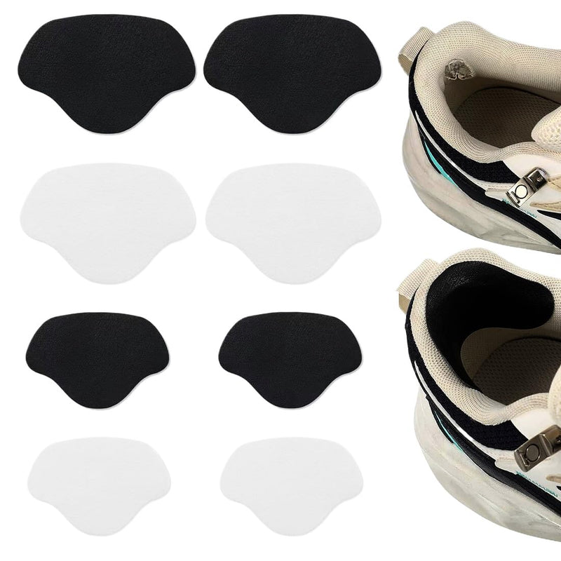 [Australia] - LYQNIHOB 4 pairs of self-adhesive shoe heel repair patches in 2 styles for leather or sports shoes - suitable for sneaker holes, sizes large and small, protect your heels! Multicolor2 