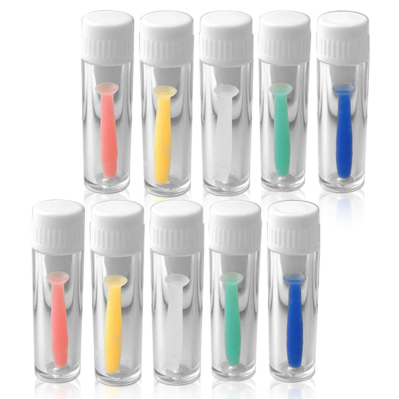 [Australia] - Katyjun 10PCS Contact Lens Insertion Aid Remover Tweezers, Contact Lens Sucker 