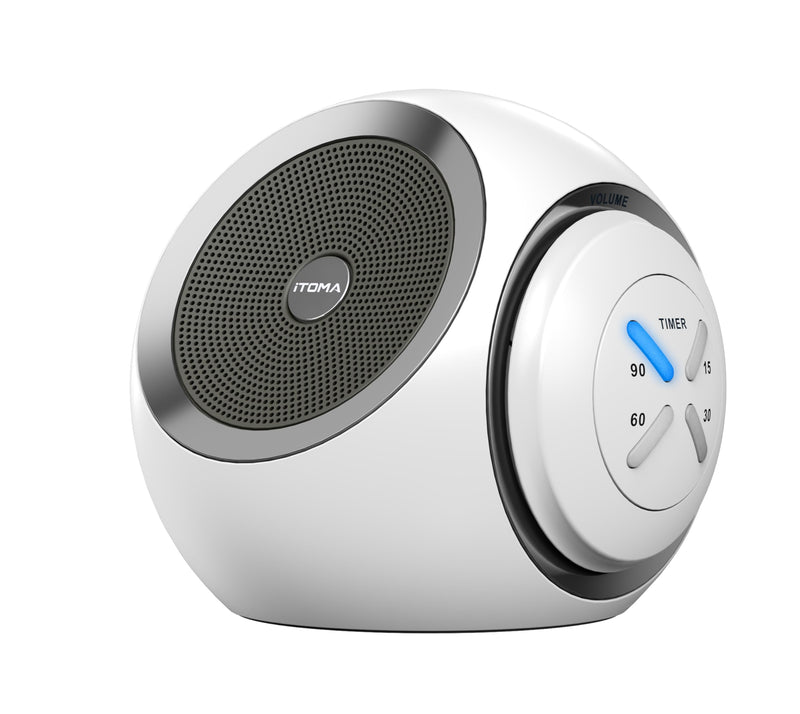 [Australia] - White Noise Machine, White Noise Sound Machine with 30 Soothing Sound Options including Fan, Natural White Noise, Sleep Timer, Bluetooth, Adjustable Volume for Adults 318 