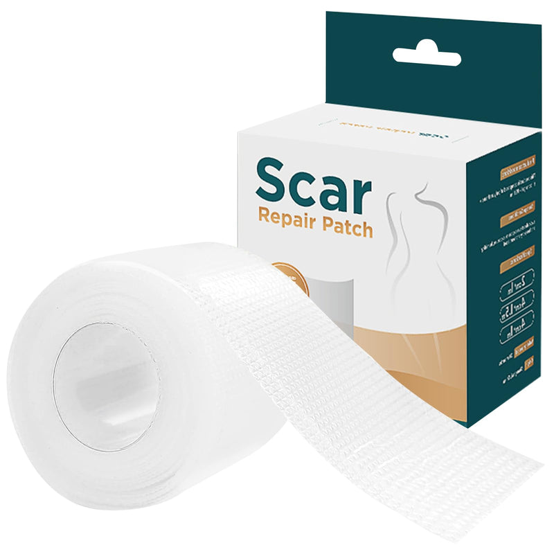 [Australia] - Volhuluk Transparent Silicone Scar Plaster (4x150cm), Silicone Plaster Professional for C-Section Scars, Operations, Burns, Keloid, Acne and More, Silicone Plaster for Scars 