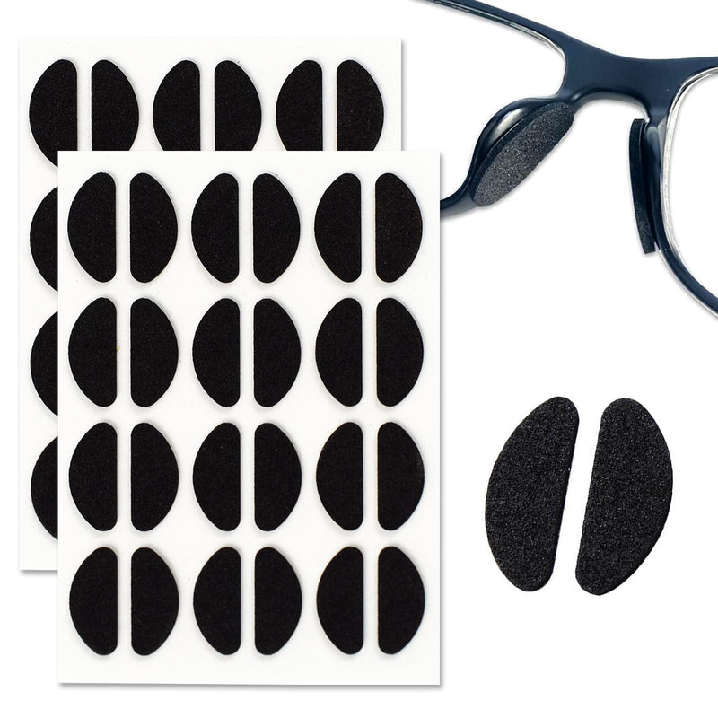 [Australia] - Nose pads glasses self-adhesive 24 pairs of non-slip pads glasses nose pads soft glasses pads nose protection for glasses sunglasses 
