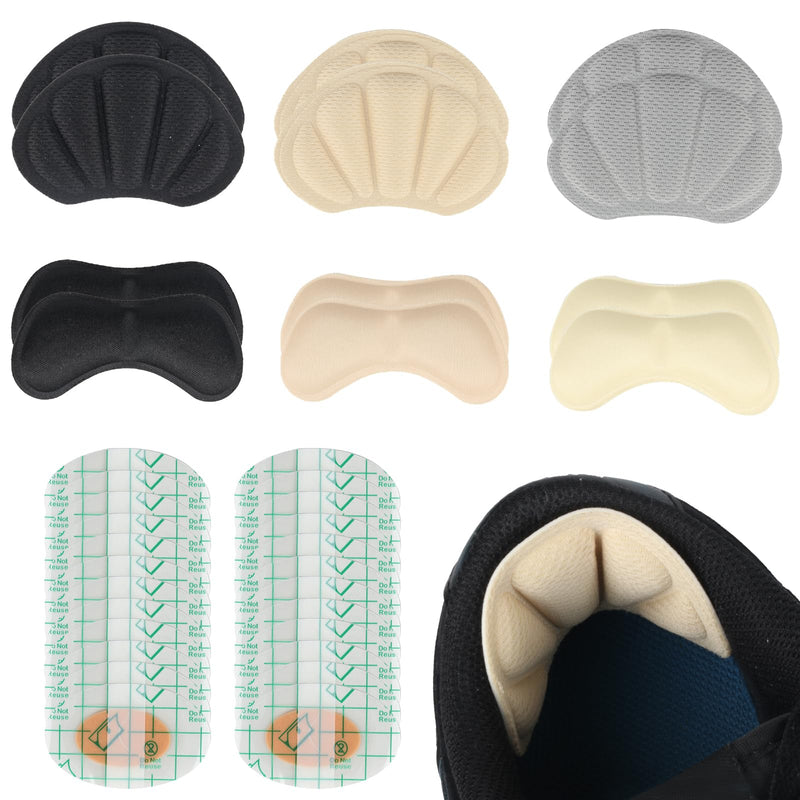 [Australia] - 6 pairs of heel pads for shoes that are too big & 20 anti-slip heel pads, wear-resistant, self-adhesive heel cushions, heel pads for shoes, shoe inserts for shoes that are too big, shoe reducers, heel protectors 