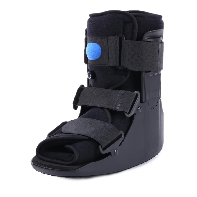 [Australia] - GHORTHOUD Inflatable Hiking Shoe, Orthopedic Foot Fracture Shoe, Ultralight Hiking Shoe for Sprained Ankle, Stress Fracture, Broken Foot or Achilles Tendonitis Black (M) M 