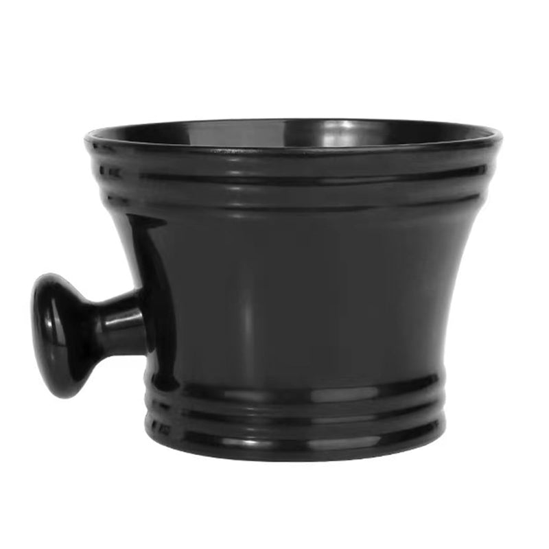 [Australia] - SIEISIEIX Shaving Bowl, Professional Shaving Mug, Men's Plastic Shaving Bowl with Handle, Soap Cup, Shaving Brush Bowl, Soap Dish for Shaving Cream Facial Cleansing Soap Dish 