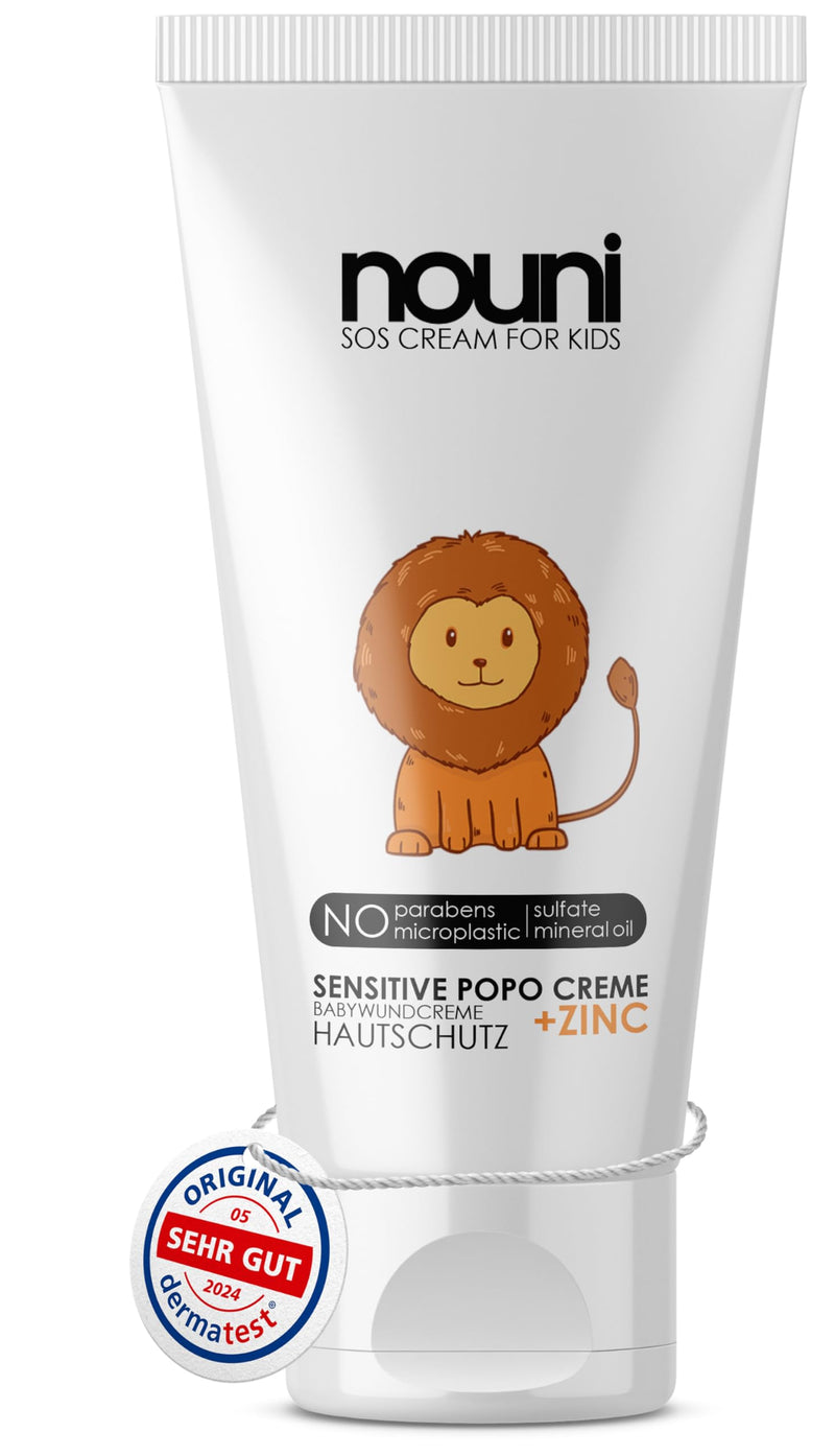 [Australia] - SOS wound protection cream + zinc 100ml bottom cream - protects soreness in the diaper area - intensive care for children's skin - without harmful additives | nouni 