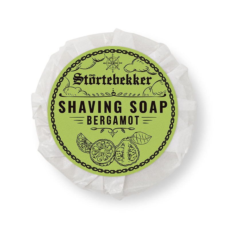 [Australia] - Störtebekker® Premium Shaving Soap Bergamot 70g - Handmade soap for rich shaving foam - Perfect for shaving with safety razors and straight razors - Vegan shaving soap for women and men 70 g (pack of 1) 