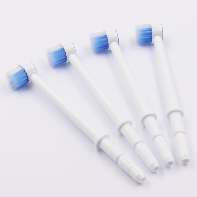 [Australia] - LEZHISNUG Water Floss Toothbrush Heads; Compatible with Waterpik Oral Irrigator for Waterpik Aquarius, Pack of 4 