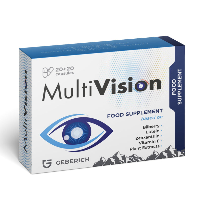 [Australia] - Multivision - for maintaining vision - 40 capsules - with lutein and zeaxanthin, ginger root, grape seed 