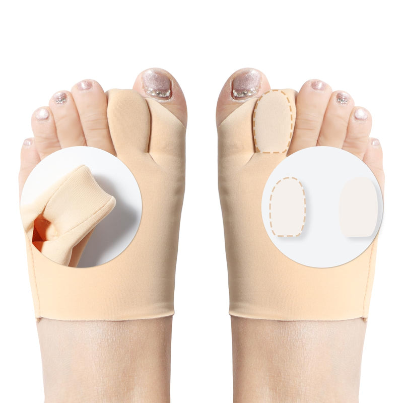 [Australia] - Chanurae Hallux valgus correction 1 pair of hallux valgus splints, toe separator hallux valgus hallux valgus socks, for pain relief, built-in removable silicone shock absorbers. 