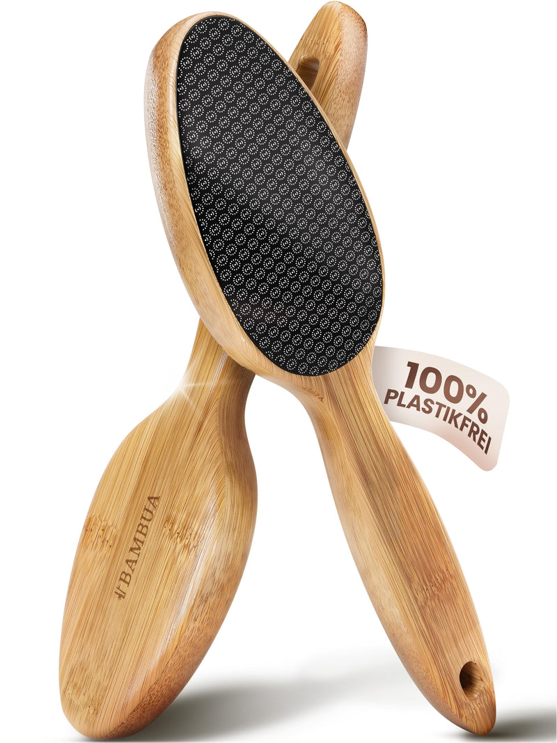[Australia] - BAMBUA callus remover - (100% plastic-free) Highly effective callus file with nano glass - for foot care for beautiful feet - callus rasp - premium callus plane for removing calluses from the foot 