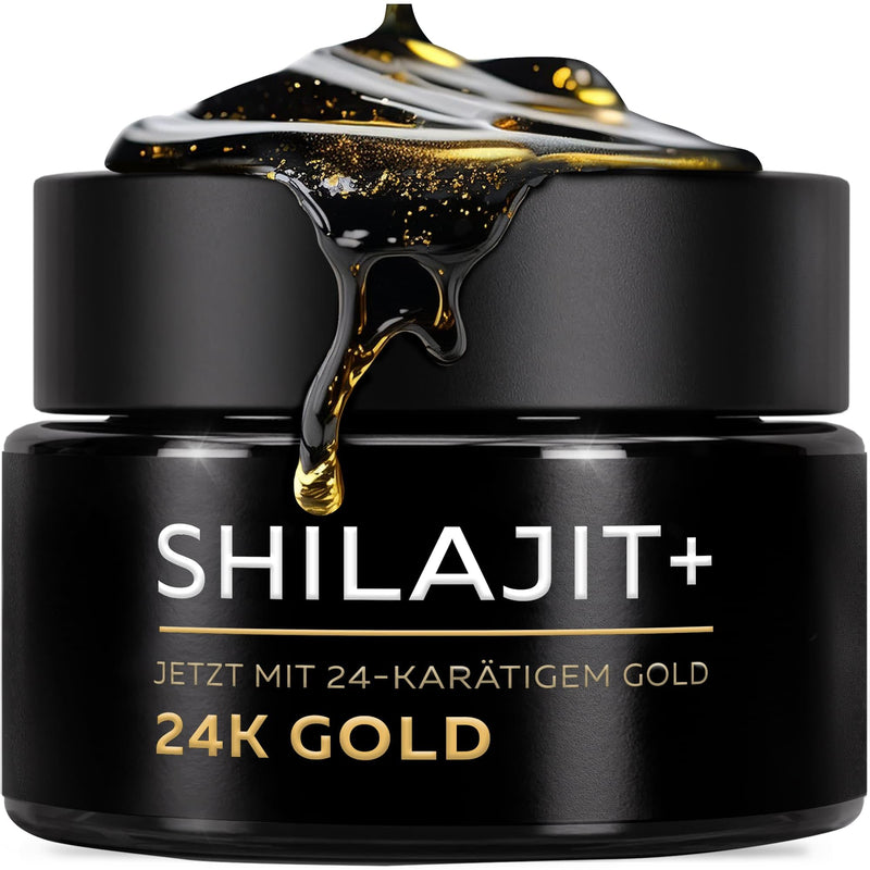 [Australia] - Original Shilajit Resin with 24K Pure Gold – 25g | 82% fulvic acid | Highly dosed & natural | With the 5 Elementum app for optimal control 24 carat gold shilajit 