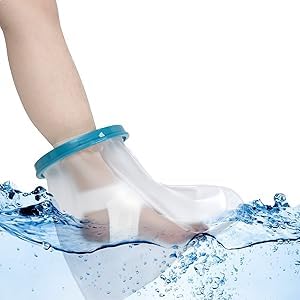[Australia] - Suevut Cast Protection Waterproof Leg Child/Adult, Medical Consumables for Cast Protection, Shower Protection Leg, Leg Protection When Bathing, Reusable Shower Protection Foot 