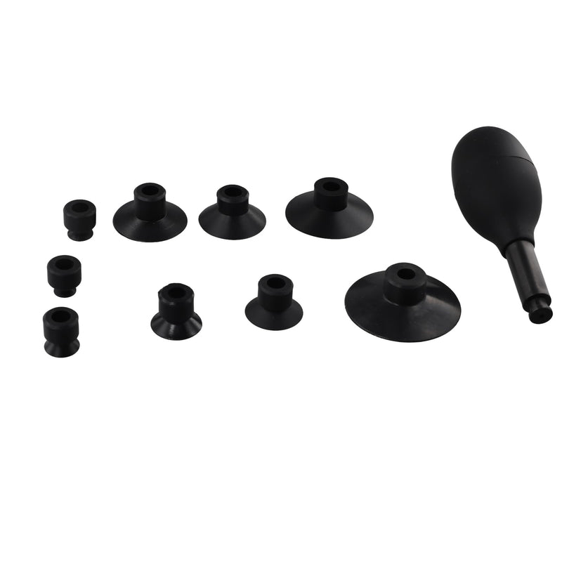 [Australia] - Myqqhbs lens sucker set, with 9 interchangeable suction cups, strong suction, manual vacuum suction pen, lens puller 