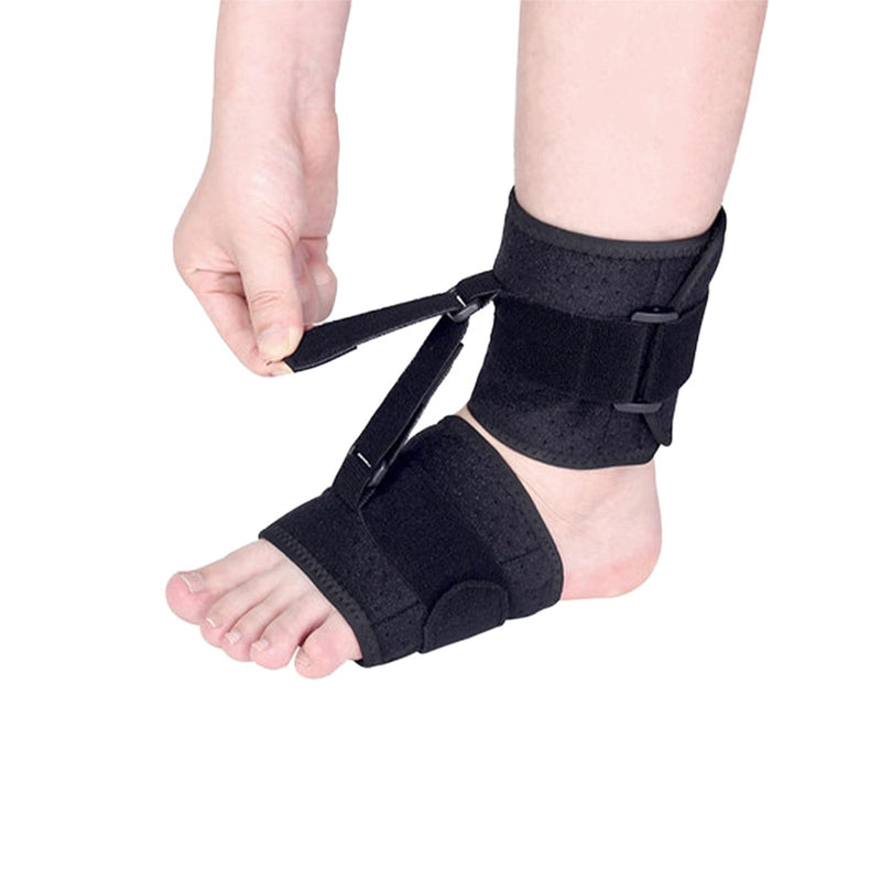 [Australia] - Wilsonzin foot lift splint for foot lift weakness, ankle joint orthosis, adjustable ankle stabilization & foot drop support. Helps with valgus foot, nerve injuries, leg muscle disorders 