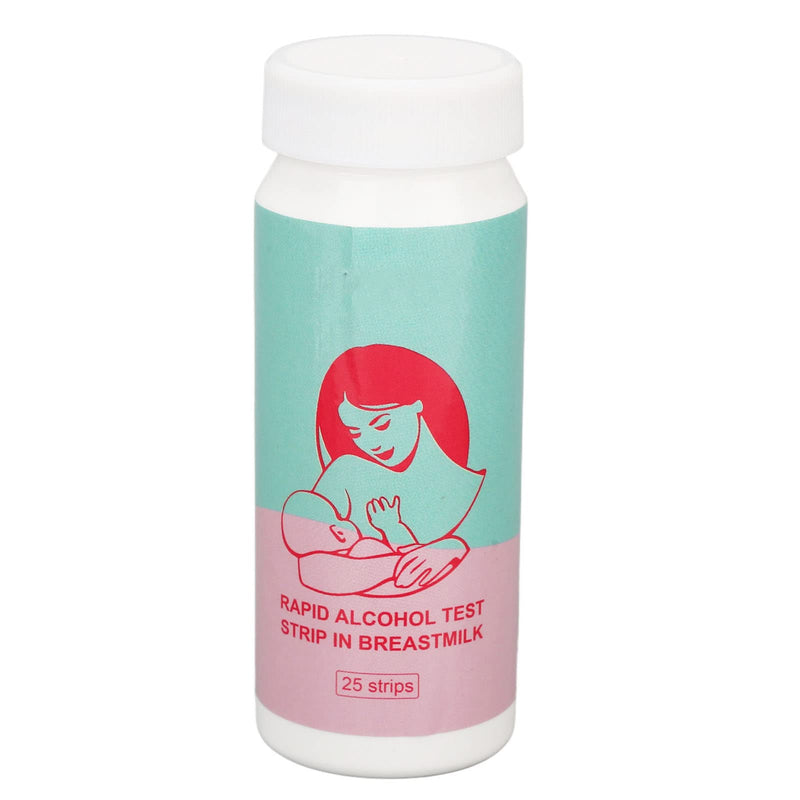 [Australia] - Breastmilk alcohol test strips, breastmilk alcohol test strips, pack of 25 breastmilk alcohol test strips, quick, accurate detection, breastmilk alcohol test strips for breastfeeding mothers 