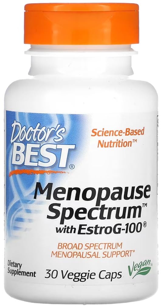 [Australia] - Doctor's Best - Menopause Spectrum with EstroG-100 | Natural Menopause Support - 30 Capsules 