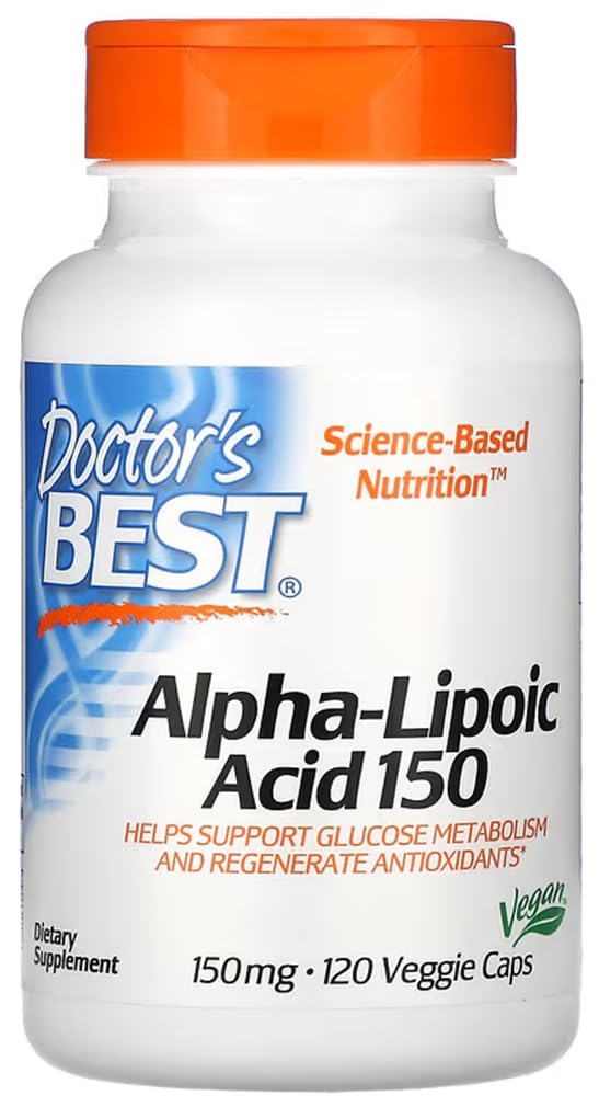 [Australia] - Doctor's Best - Alpha Lipoic Acid | Antioxidant protection and support of energy production - 120 capsules 