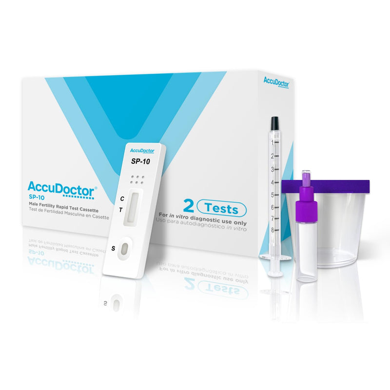 [Australia] - Accudoctor 2 sperm test for men sperm test sperm rapid test fertility test for men fertility tests desire to have children sperm test fertility at home fertility man sperm quantity 