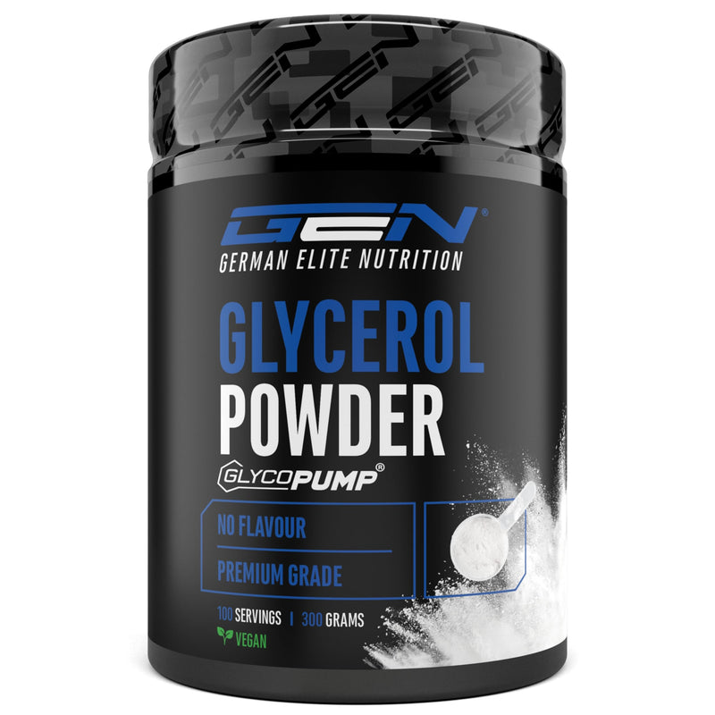 [Australia] - GlycoPump® - 300g - Pure glycerol powder with 65% glycerin - without additives - neutral in taste - ideal as a booster for strength and endurance athletes - vegan 