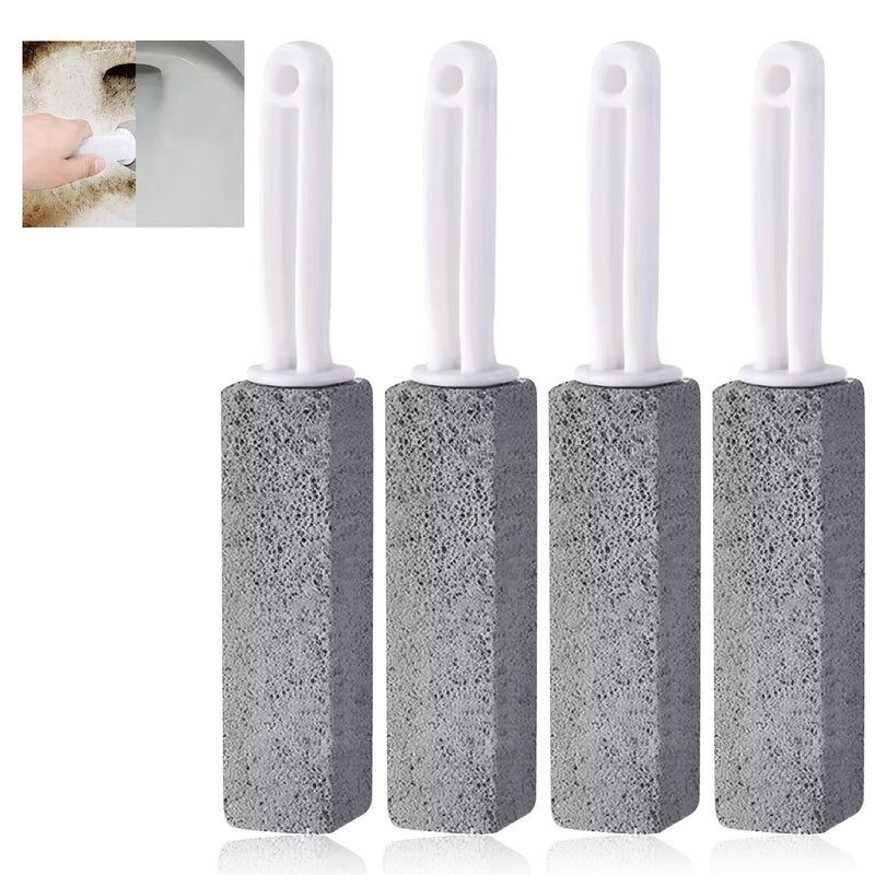 [Australia] - YIUWOD 4 pack pumice stone toilet - pumice stone - pumice stone for ceramics - for taps, clean toilets, sinks, bathtubs, oven glass doors, grills, steel, durable 
