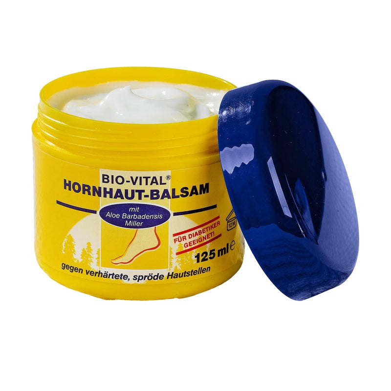 [Australia] - 3 PAGEN® callus balm "Bio-Vital" with aloe vera for removing calluses and calluses - callus remover gel with regenerating effect - foot care cream - 125 ml - Made in Germany 